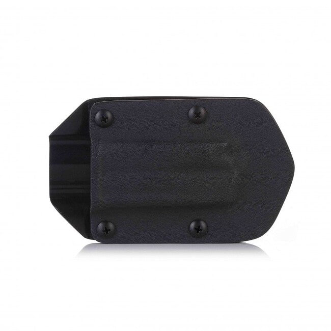 Falco Kydex F905 2021 fondina orizzontale per un caricatore Glock 17, nero sinistro