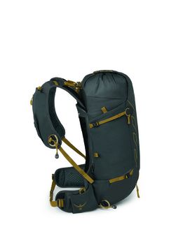 OSPREY zaino da trekking TALON VELOCITY 20,  dark charcoal/tumbleweed yellw