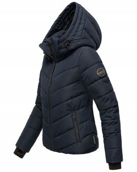 Marikoo SAMUIAA giacca invernale da donna con cappuccio, blu navy