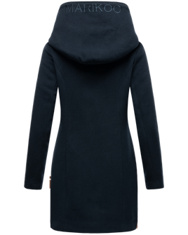 Marikoo MAIKOO Cappotto invernale da donna con cappuccio, blu scuro