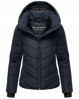 Marikoo SAMUIAA giacca invernale da donna con cappuccio, blu navy