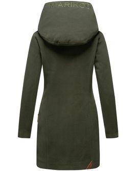 Marikoo MAIKOO Cappotto invernale da donna con cappuccio, verde