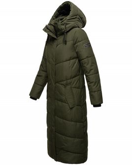 Navahoo HINGUCKER giacca invernale da donna con cappuccio, oliva scura