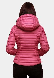 Navahoo Kimuk giacca di transizione da donna con cappuccio, rosa scuro