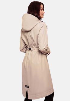 Navahoo JOSINAA Giacca transitoria da donna con cappuccio, beige