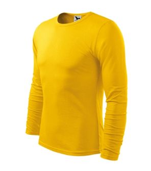 Maglietta a maniche lunghe Malfini Fit-T LS da uomo, giallo