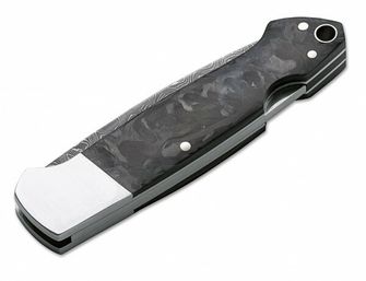 Böker Manufaktur Solingen Damast Annual 2017 coltello da tasca 6,35 cm, damasco