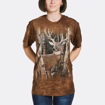 The Mountain 3D maglietta cervo nella foresta, unisex