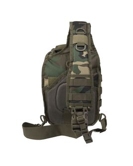 Mil-Tec Rucksack ASSAULT piccolo monospalla woodland