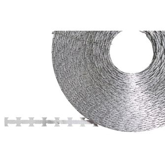 MFH Filo spinato, metallo, 120 m, diametro bobina 30 cm