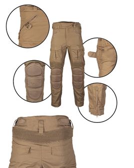 Mil-Tec Pantaloni COMBAT CHIMERA tattici coyote scuro