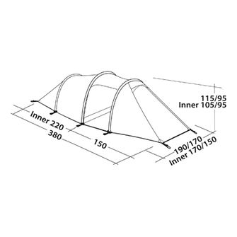 Tenda Robens Pioneer EX per 3 persone