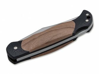 Böker Manufaktur Solingen Boy Scout Lightweight Olive coltello tascabile 5,7 cm, legno d&#039;oliva, G10