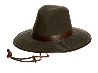 Origin Outdoors Safari Hat Oilskin, marrone