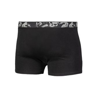 Mil-Tec Skull boxer da uomo 2 pezzi, nero