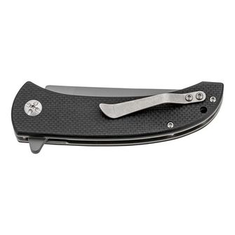 Coltello Herbertz a una mano 8,7 cm, G10, nero