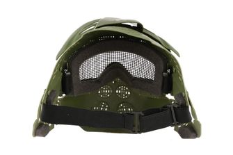 Maschera airsoft GFC Guardian V4, oliva