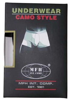 MFH boxer da uomo motivo woodland, 2 pezzi