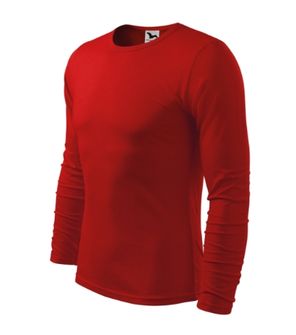 Maglietta Malfini Fit-T LS a maniche lunghe da uomo, rosso