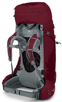 Zaino da trekking OSPREY ARIEL 55 II,  claret red