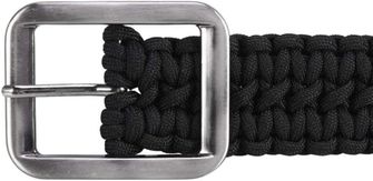 Origin Outdoors Cintura in paracord 120 cm nero