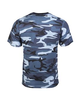 Maglietta Mil-Tec a manica corta blu cielo camo