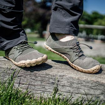 BENNON scarpe a piedi nudi BOSKY, cachi