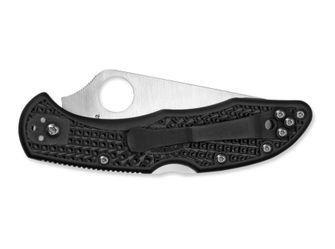 Spyderco Delica 4 Coltello leggero 7,5 cm nero, FRN