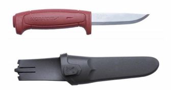 Morakniv Basic 511 coltello multiuso 9 cm, plastica, bordeaux, fodero in plastica