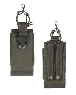 Custodia per walkie-talkie Mil-Tec Molle, oliva