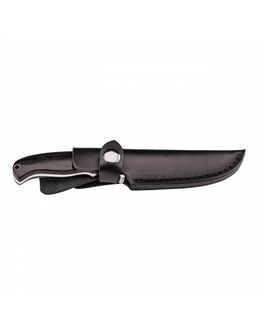 Coltello da cintura Herbertz 9 cm, damasco, legno di Pakka