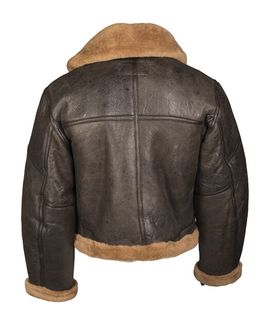 Mil-Tec Bomber britannico in pelle d&#039;agnello raf