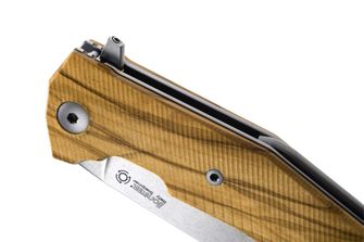 Lionsteel Coltello da tasca molto robusto con lama Sleipner KUR BUL