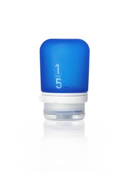 humangear GoToob+ Bottiglia da viaggio in silicone / Contenitore &#039; 53 ml blu scuro