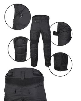 Mil-Tec Pantaloni COMBAT CHIMERA tattici neri