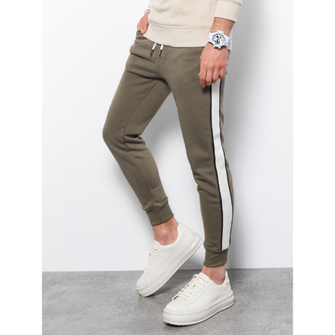 Pantaloni sportivi da uomo Ombre P865 - oliva