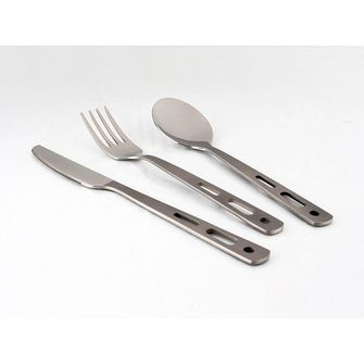 Set coltello forchetta cucchiaio Lifeventure - Basic
