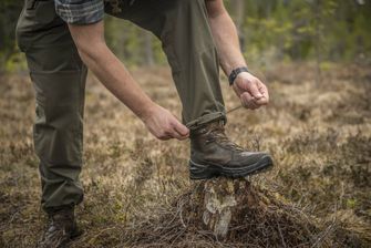 Pantaloni outdoor Helikon-Tex Pilgrim®, verde taiga/nero