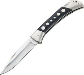 Coltello Herbertz 9,2 cm, nero, plastica, acciaio inox