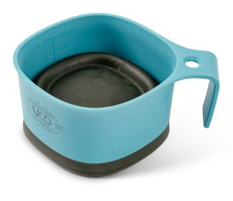 UCO Tazza pieghevole blu-grigio