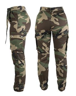 Pantaloni militari Mil-Tec da donna, terra di bosco