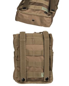 Fondina Mil-Tec grande verticale MOLLE coyote scuro