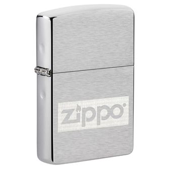 Accendino Zippo e bottiglia cromata