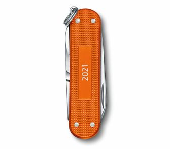 Victorinox Classic Alox LE 2021 coltello multifunzione 58 mm, arancione, 5 funzioni