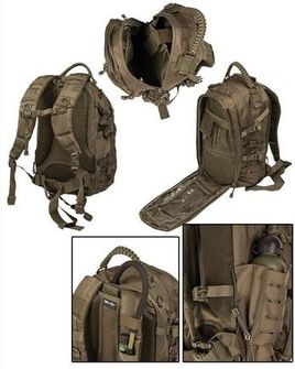 Mil-Tec Mission zaino small laser cut, coyote 20l