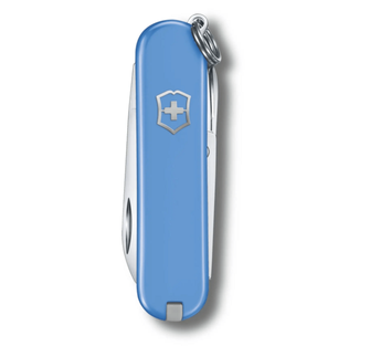 Victorinox Classic SD Colors Summer Rain coltello multifunzione, azzurro, 7 funzioni, blister