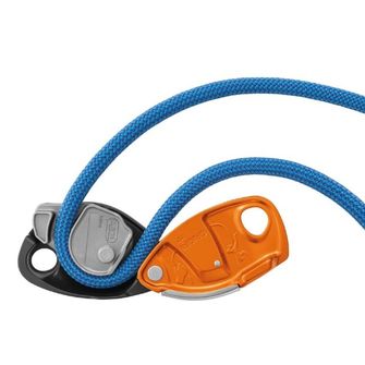 Dispositivo di assicurazione Petzl Grigri+ con frenata assistita, arancione