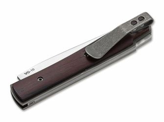 Böker Plus Urban Trapper Petite coltello tascabile, 7 cm, legno