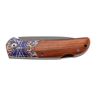 Coltello Herbertz 9,5 cm, Cocobolo, stampa colorata