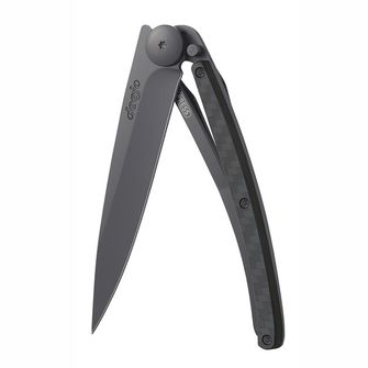 Coltello di chiusura Deejo Carbonio nero composito